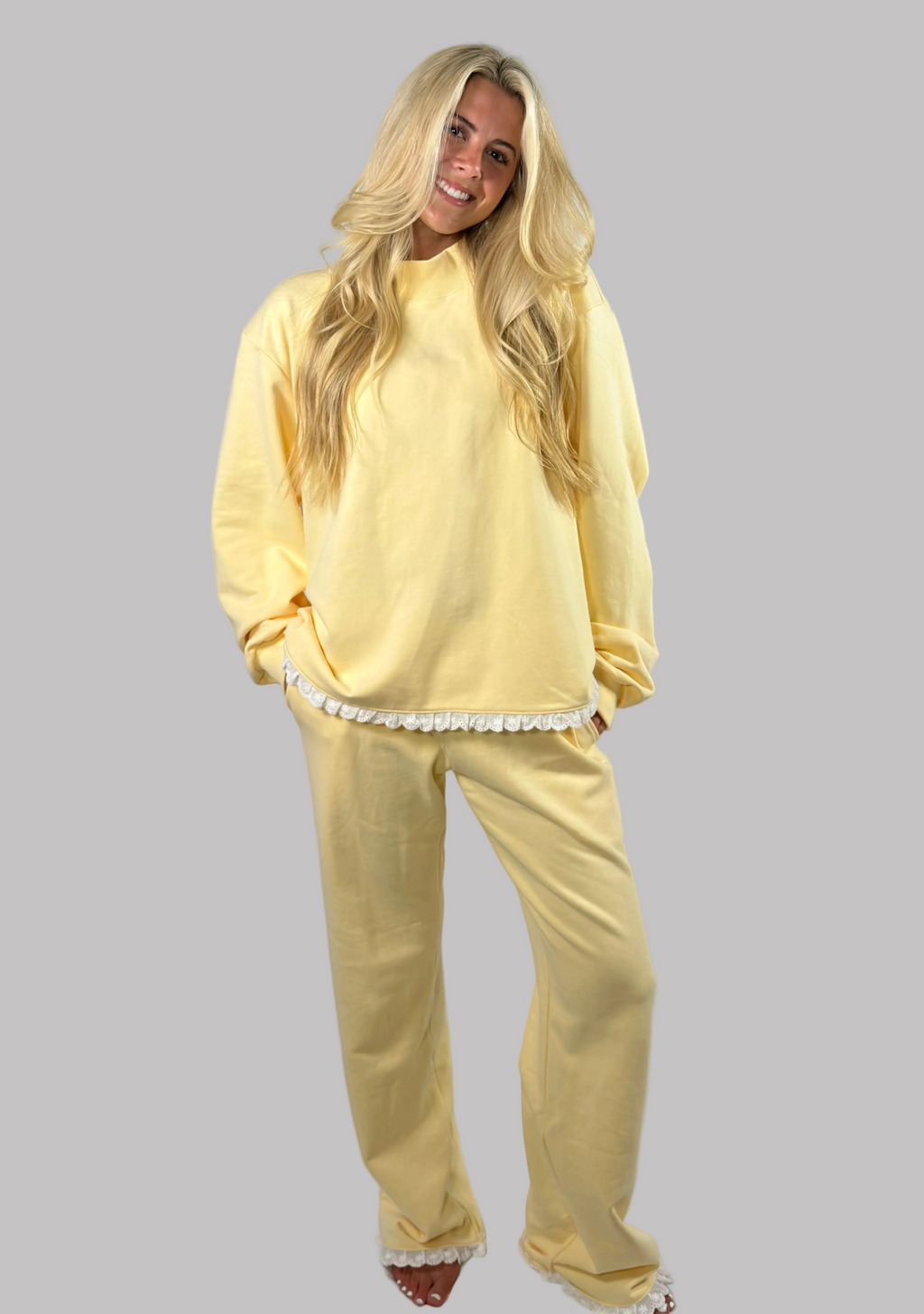 Yellow Original Mockneck