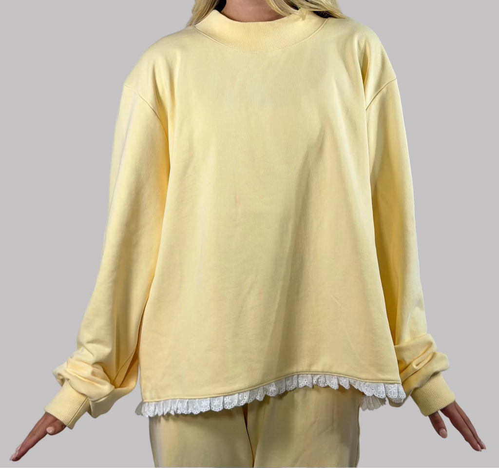 Yellow Original Mockneck
