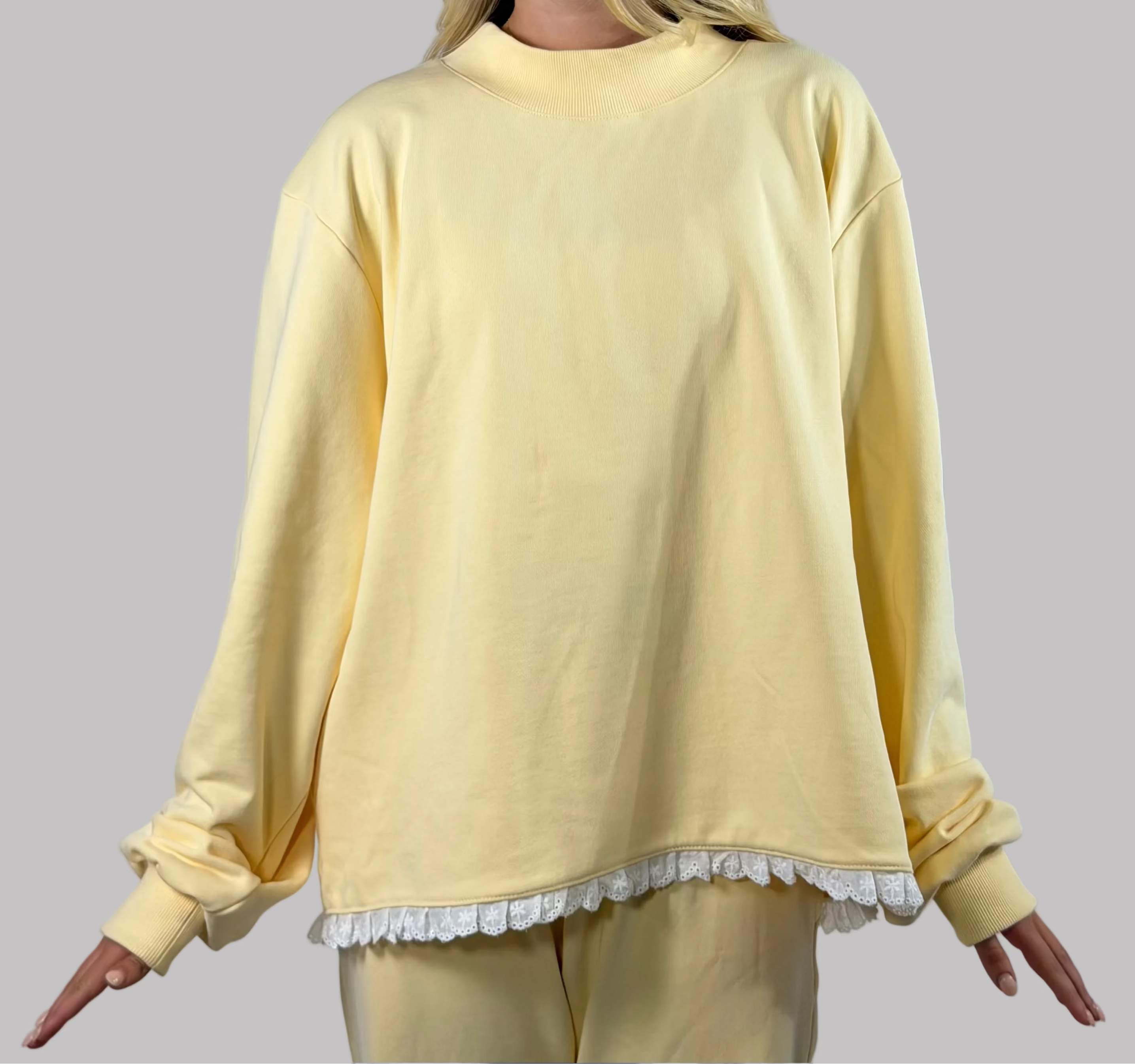 Yellow Original Mockneck