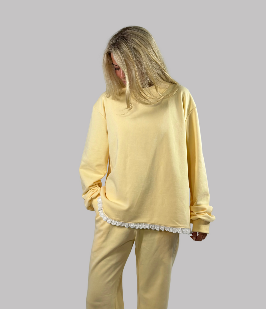 Yellow Original Mockneck